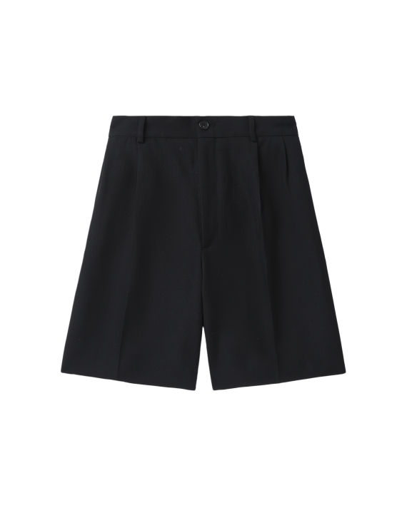 Tailored pleated shorts image number 0