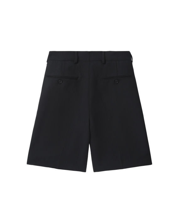 Tailored pleated shorts image number 4