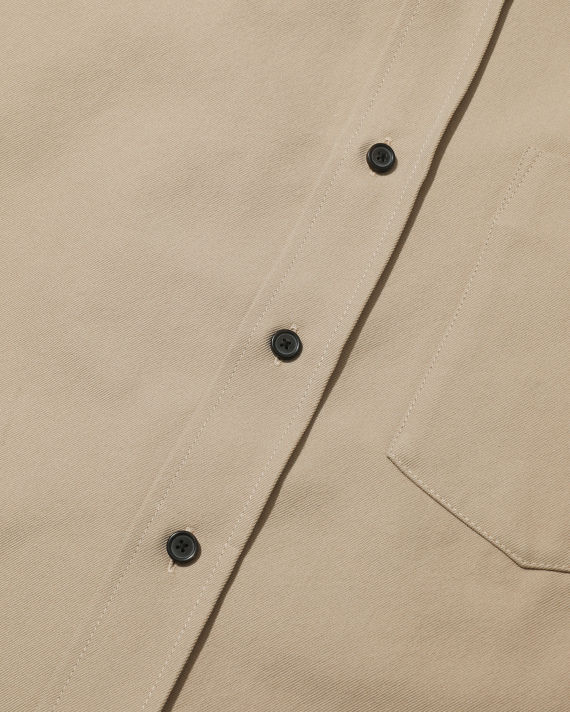 Cotton-blend twill shirt image number 5
