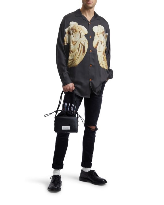 Statue print long sleeve shirt image number 1