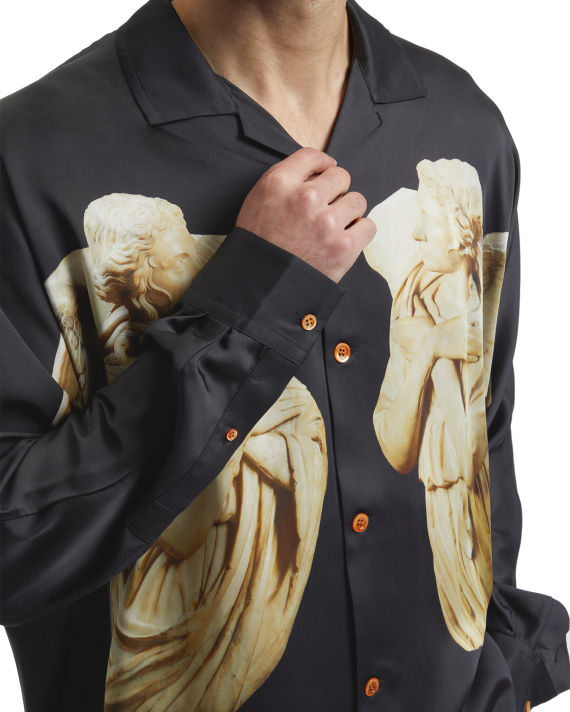 Statue print long sleeve shirt image number 4