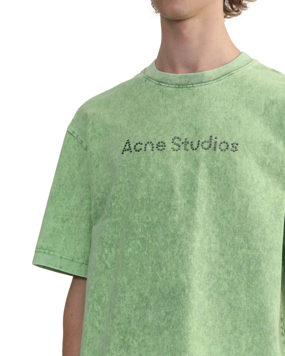 Acne Studios Embellished logo tee