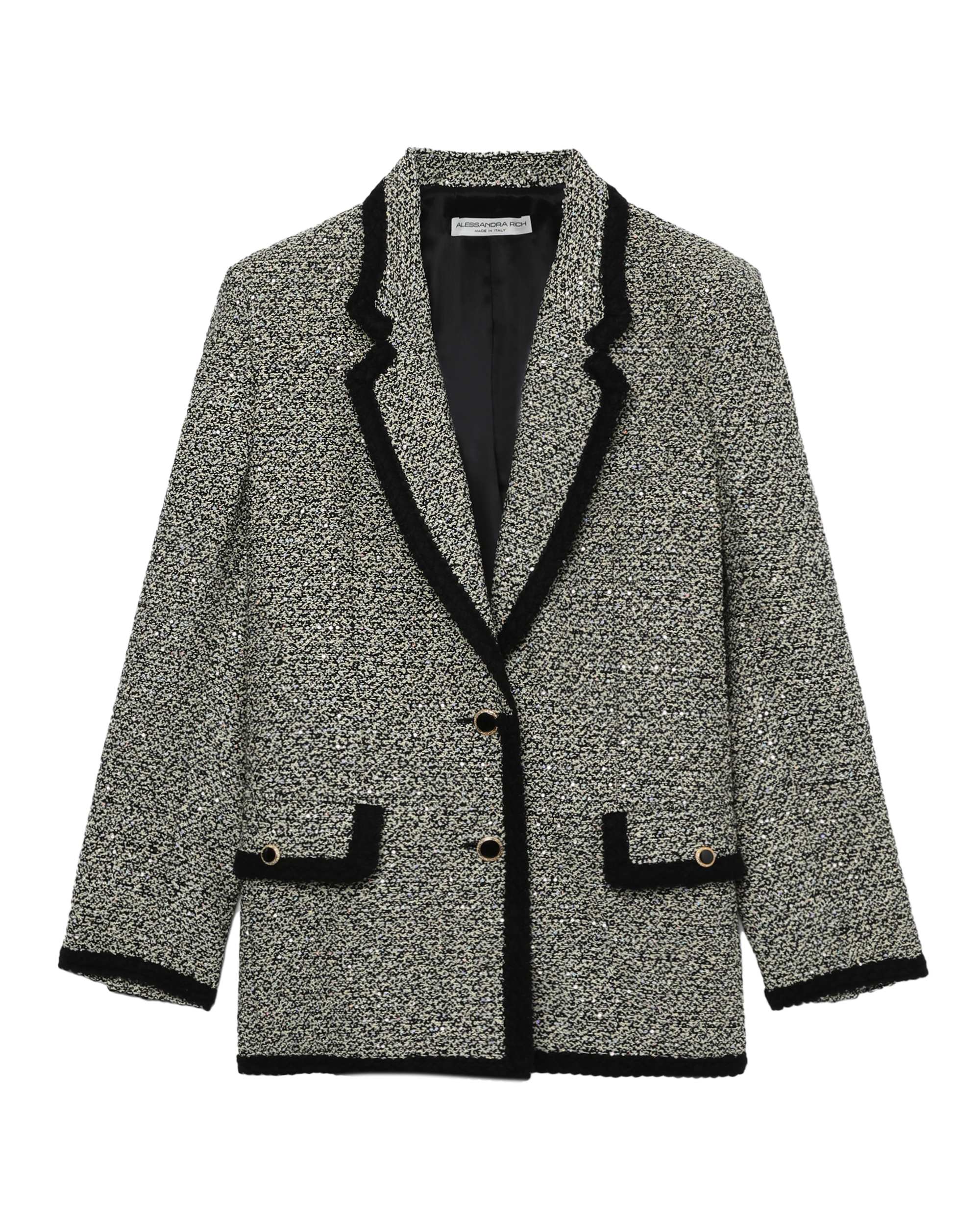 ALESSANDRA RICH Tweed blazer | ITeSHOP