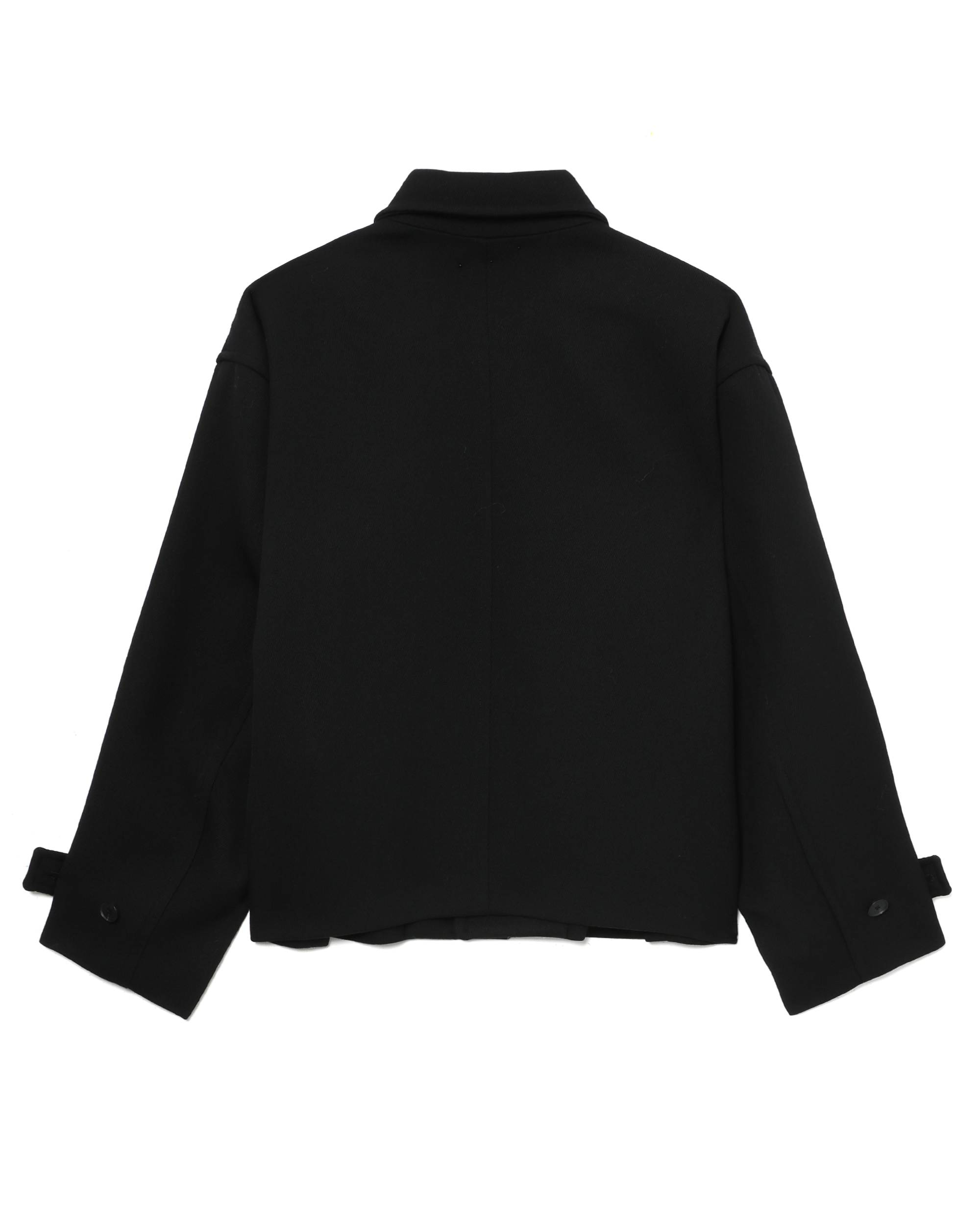AURALEE Double-cloth hard twist carsey blouson | ITeSHOP