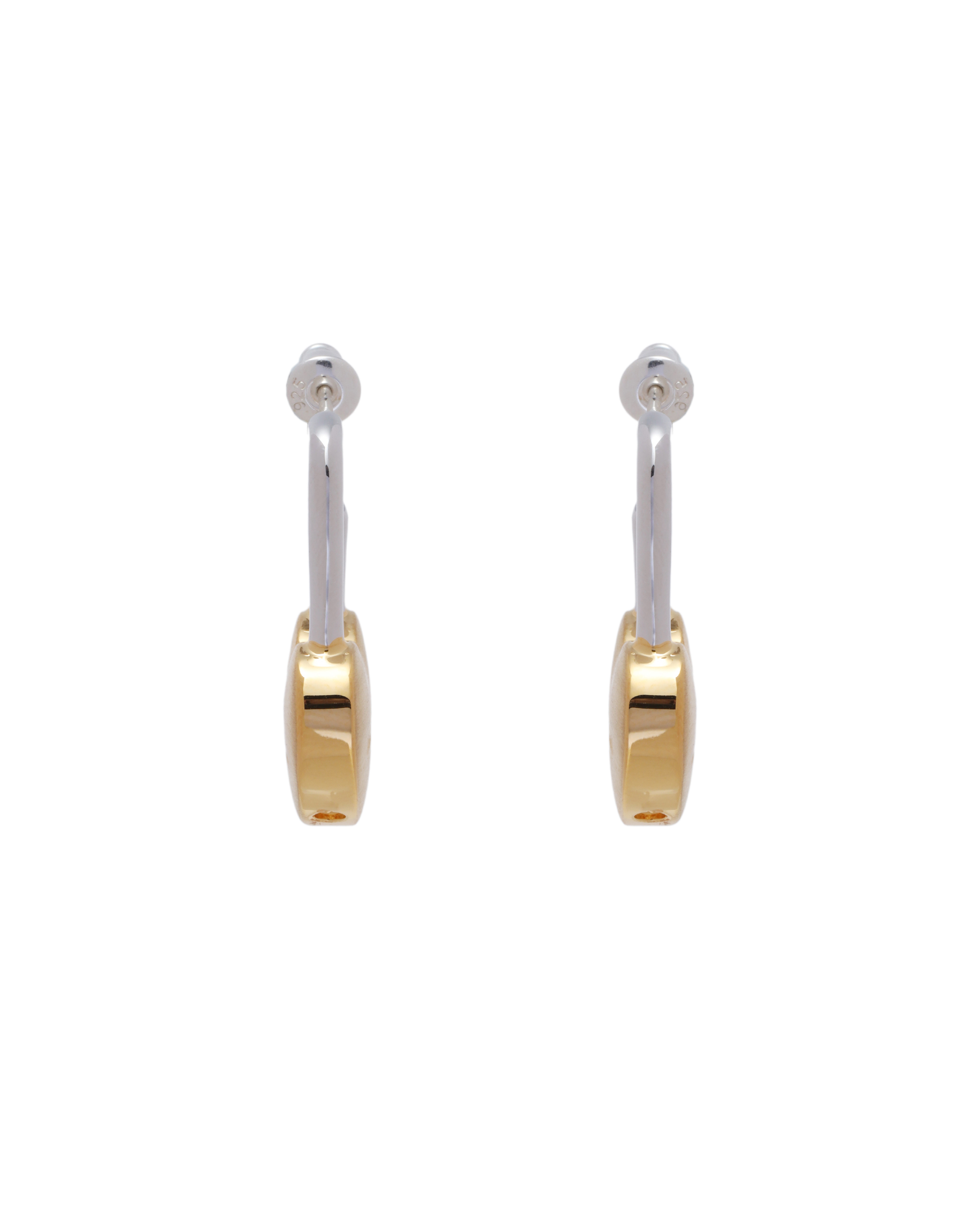 AMBUSH Heart padlock earrings | ITeSHOP
