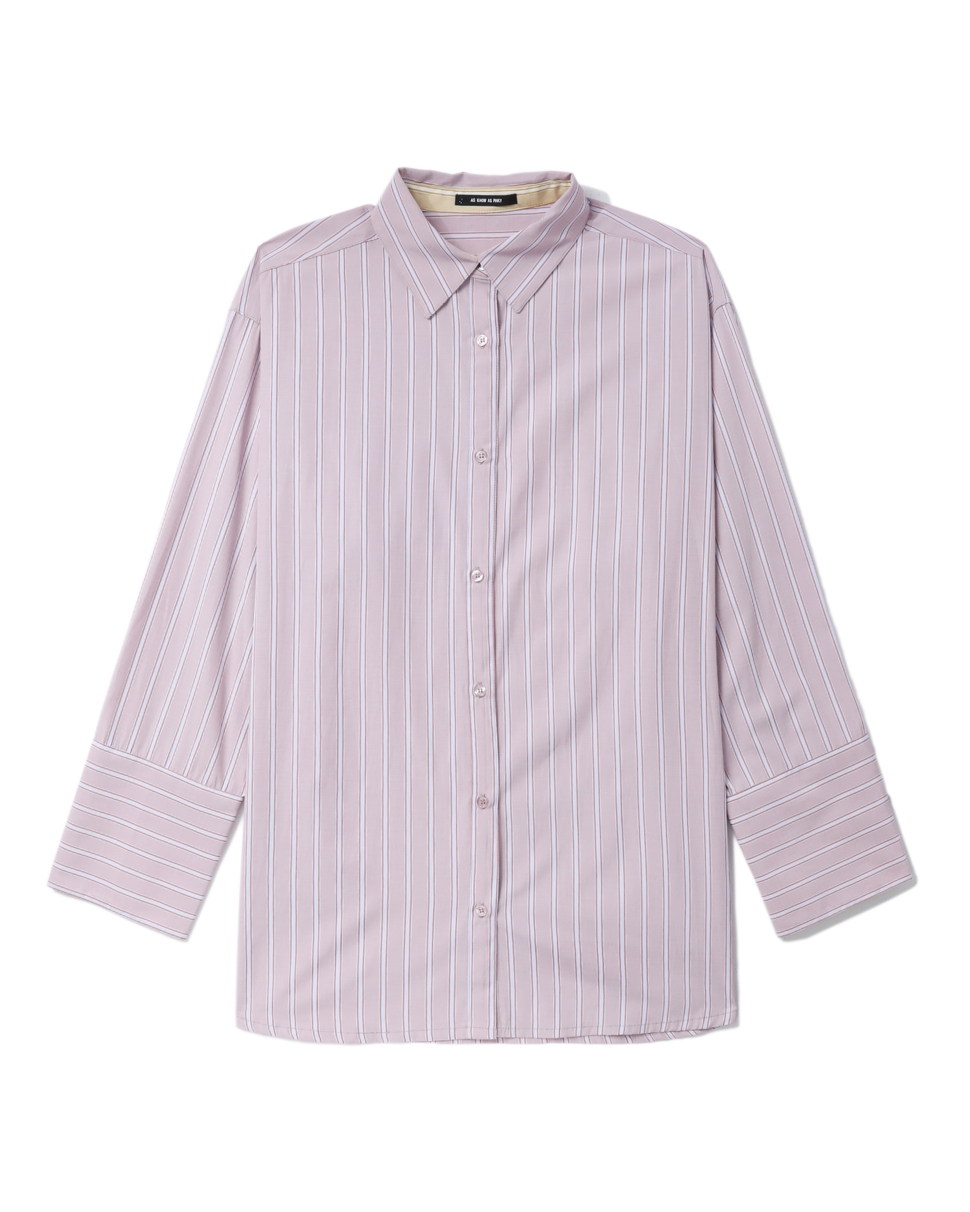 AS KNOW AS PINKY Oversized cuffs shirt | ITeSHOP