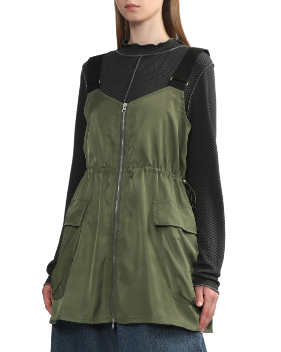 AS KNOW AS PINKY Zip up vest