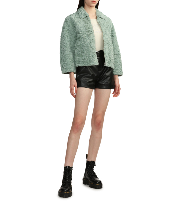 AS KNOW AS Faux-shearling jacket