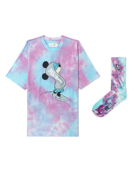 X Disney Mickey tie-dye tee and sock set	 image number 0