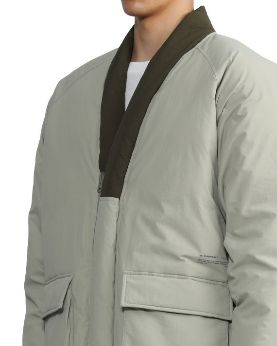 V-neck down jacket image number 4