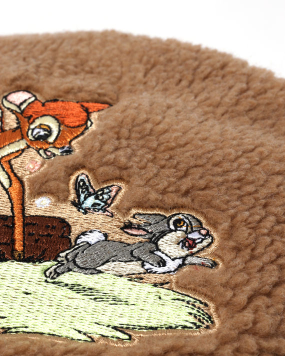 X Disney Bambi Thumper embroidered fleece bucket hat image number 4