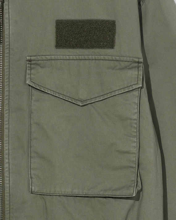 Stand collar MA-1 jacket image number 5