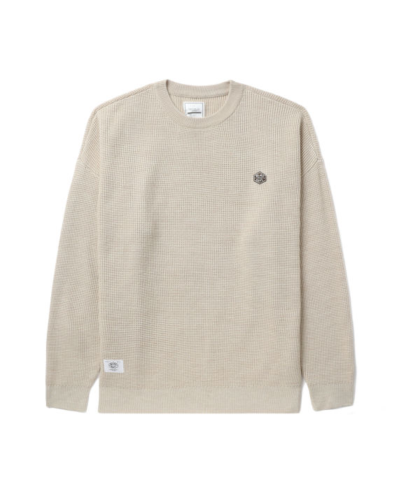 Relaxed knit logo sweater image number 0