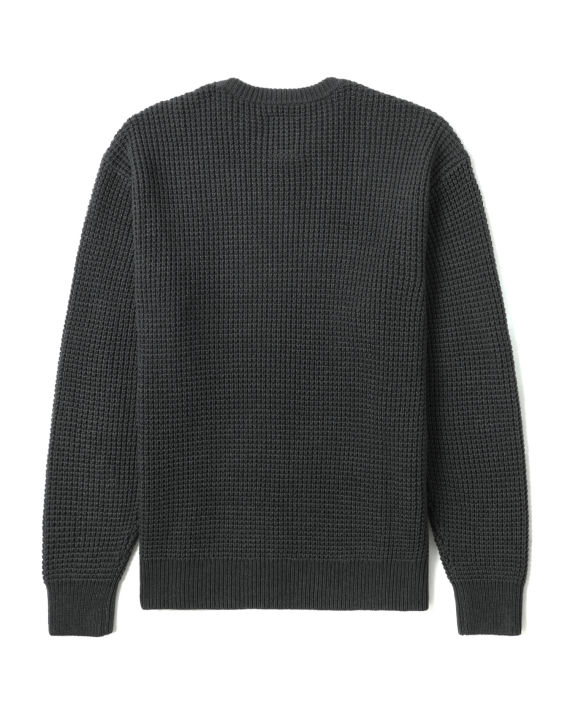 Waffle-knit sweater image number 5