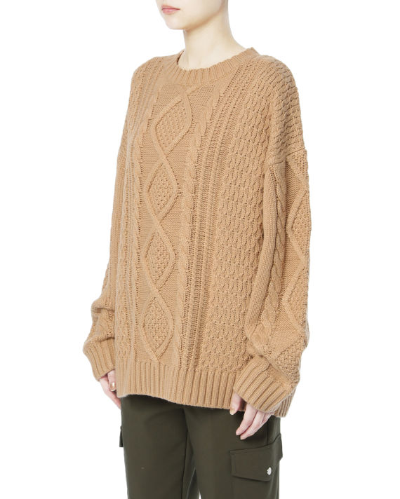 Cable-knit sweater image number 2