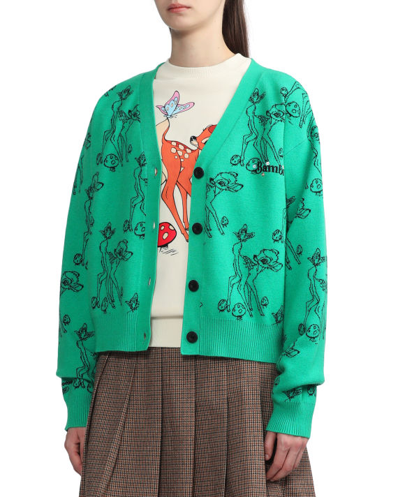 X Disney Bambi relaxed patterned cardigan image number 2