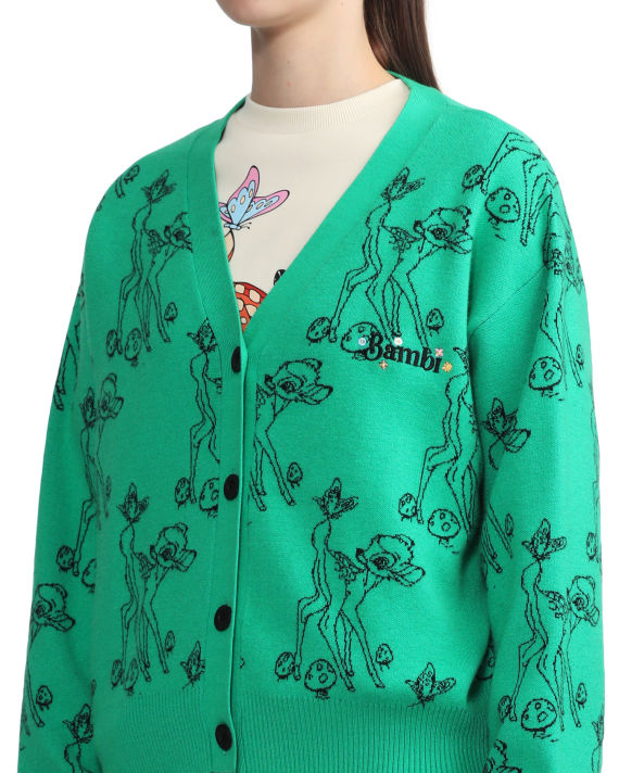 X Disney Bambi relaxed patterned cardigan image number 4