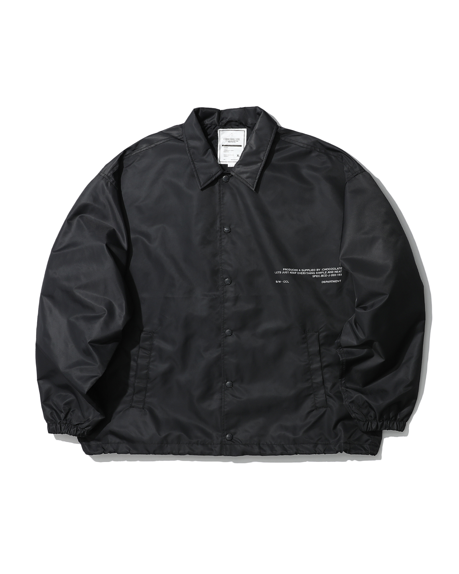 coach jacket back print