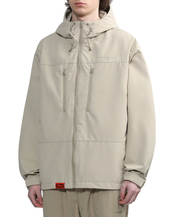 Hooded utility zip-up jacket image number 2