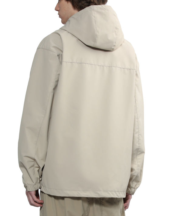 Hooded utility zip-up jacket image number 3