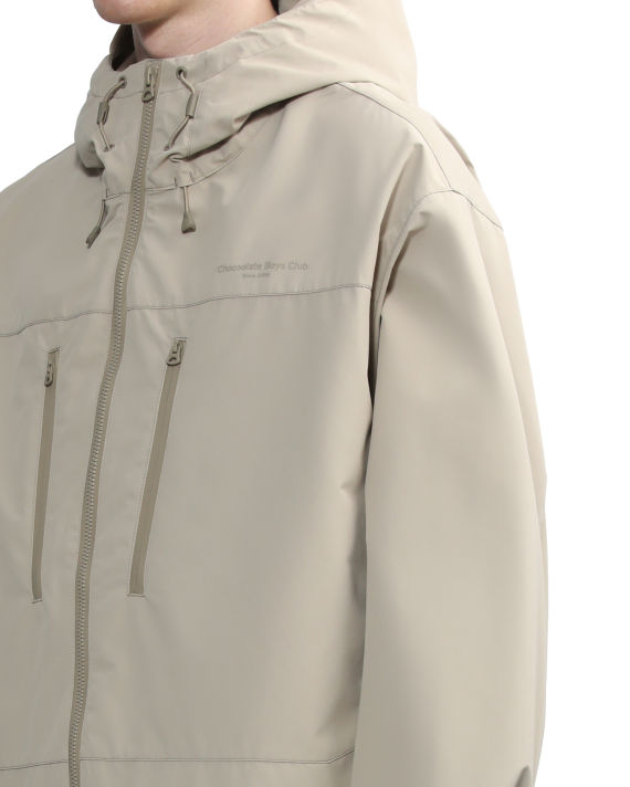 Hooded utility zip-up jacket image number 4