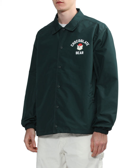 Bear graphic coach jacket image number 2