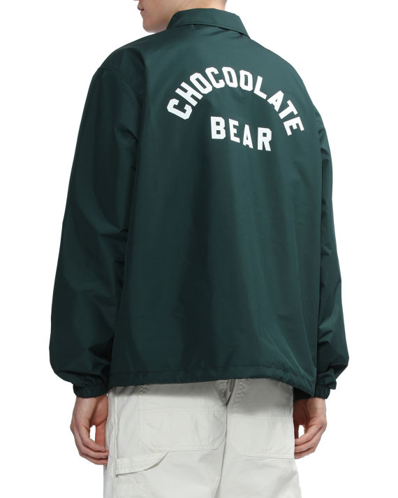 Bear graphic coach jacket image number 3