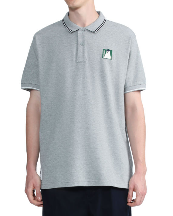 Bear patch short sleeve polo image number 2