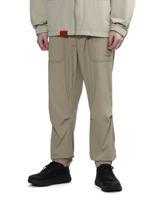 Belted nylon track pants image number 2