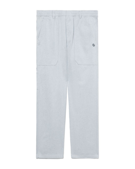 Washed twill workwear pants image number 0