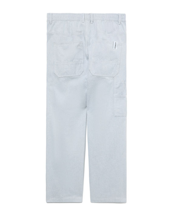 Washed twill workwear pants image number 5