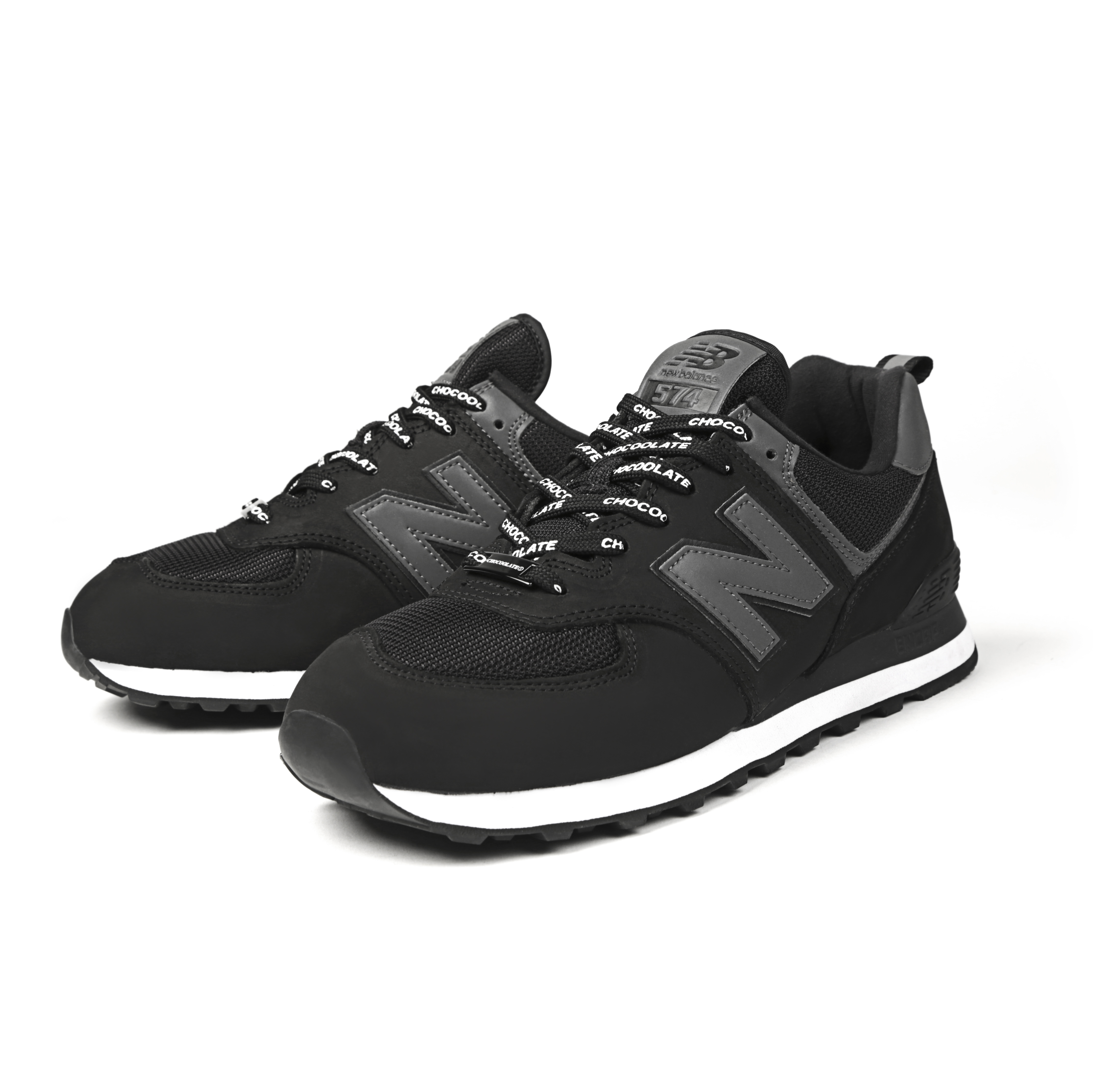 black new balance 574 sport