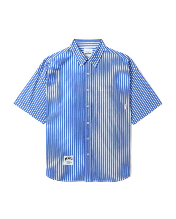 Relaxed stripe pocket shirt image number 0