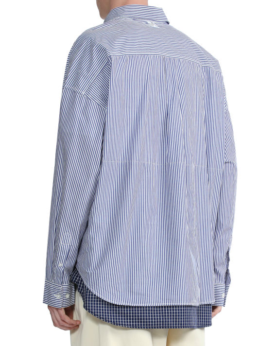 Layered stripe shirt image number 3