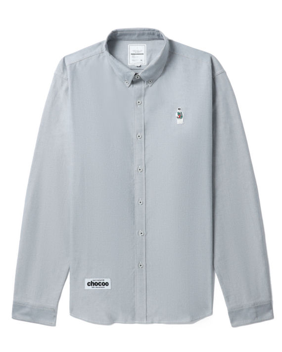 Oxford embroidered shirt image number 0