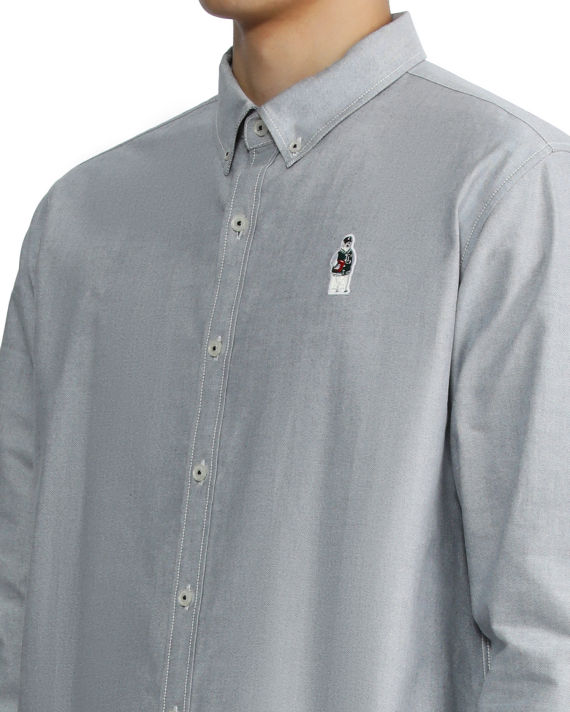 Oxford embroidered shirt image number 4