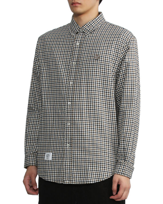 Checkered long sleeve shirt image number 2