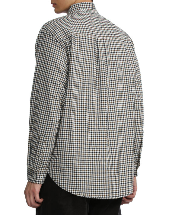 Checkered long sleeve shirt image number 3