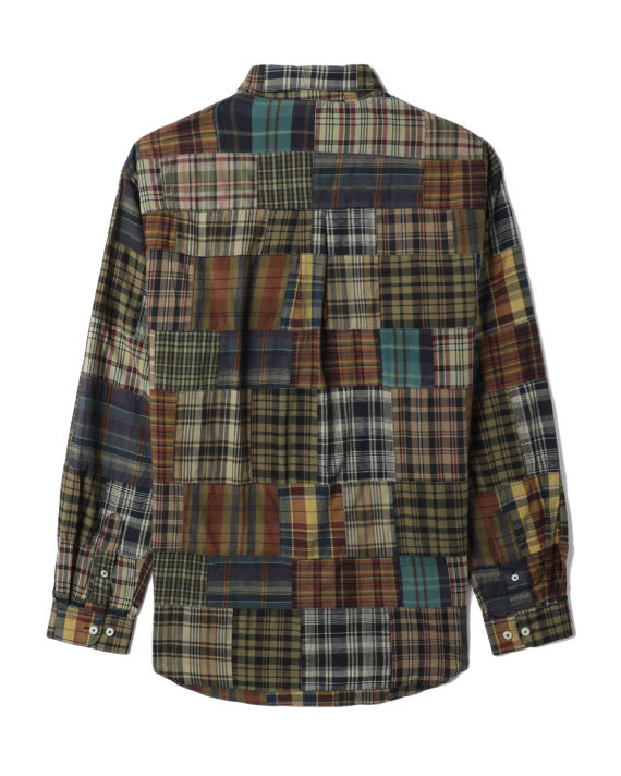 Relaxed patchwork shirt image number 5