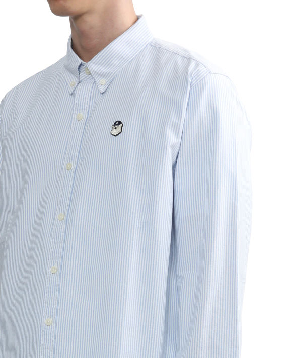 Patch striped shirt image number 4