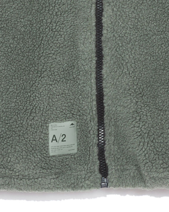 Panelled zip fleece jacket image number 5