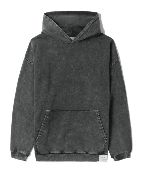 Relaxed washed hoodie image number 0