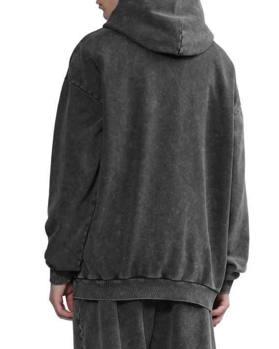 Relaxed washed hoodie image number 3