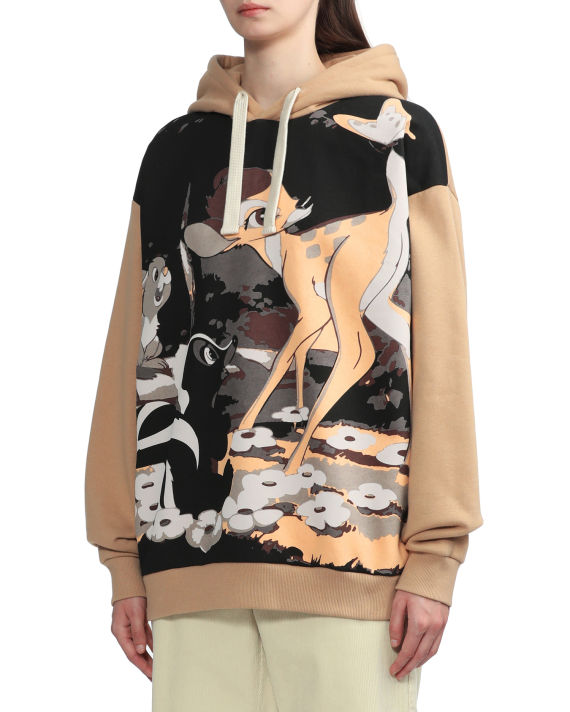 X Disney Bambi print relaxed hoodie image number 2