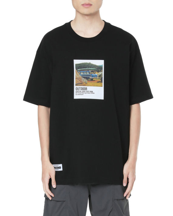 Square Camp photo print tee image number 1