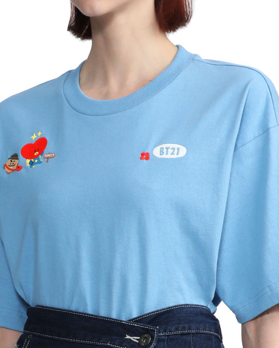 BT21 MEETS :CHOCOOLATE Embroidered tee image number 5