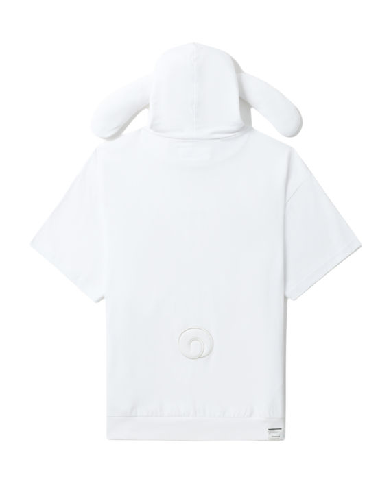 X Cinnamoroll relaxed hooded tee image number 5