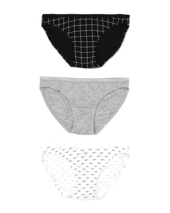Check and Glasses underwear set - 3 pack image number 0