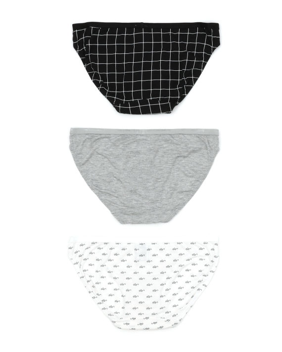 Check and Glasses underwear set - 3 pack image number 1