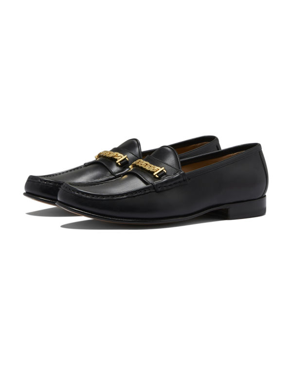 Gold chained loafers Online BAPE